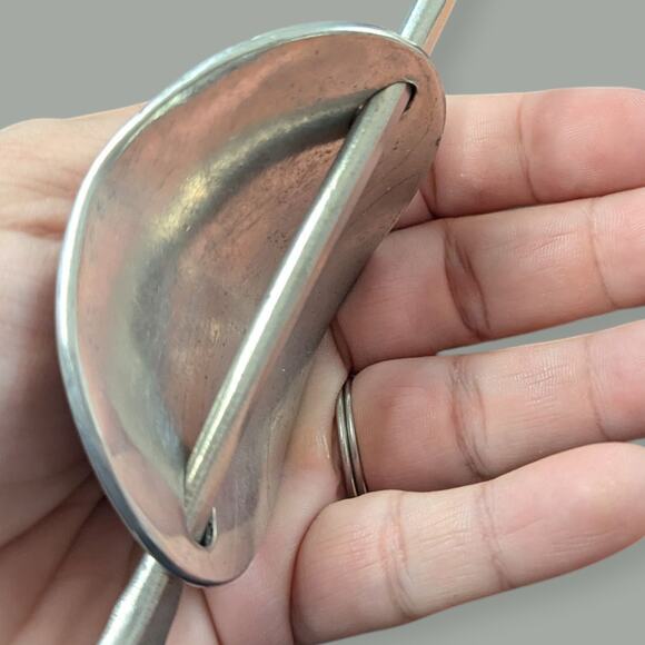 Viking Borre Style Engraved Metal Hair Pin & Cover - Picture 2 of 5